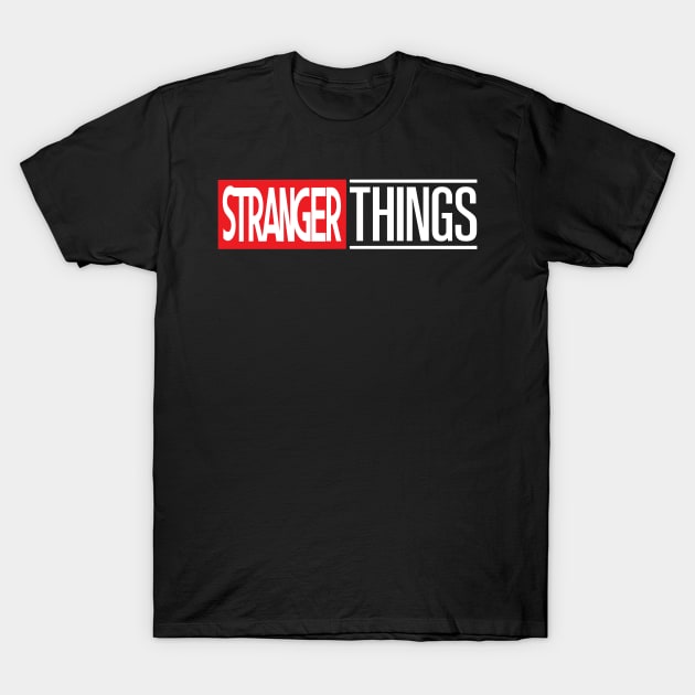 Strangers things marvel logo mcu Hawkins Indiana vecna the upside down Eddie munson T-Shirt by ArtIzMuzikForTheEyez